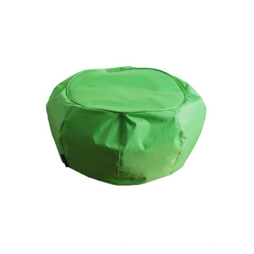 Magia design água prova redonda beanbag otomano fezes